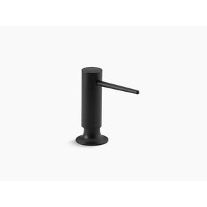 4.44' Soap Dispenser in Matte Black