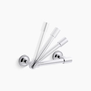 Purist 8.19' Toilet Paper Holder in Vibrant Brushed Nickel