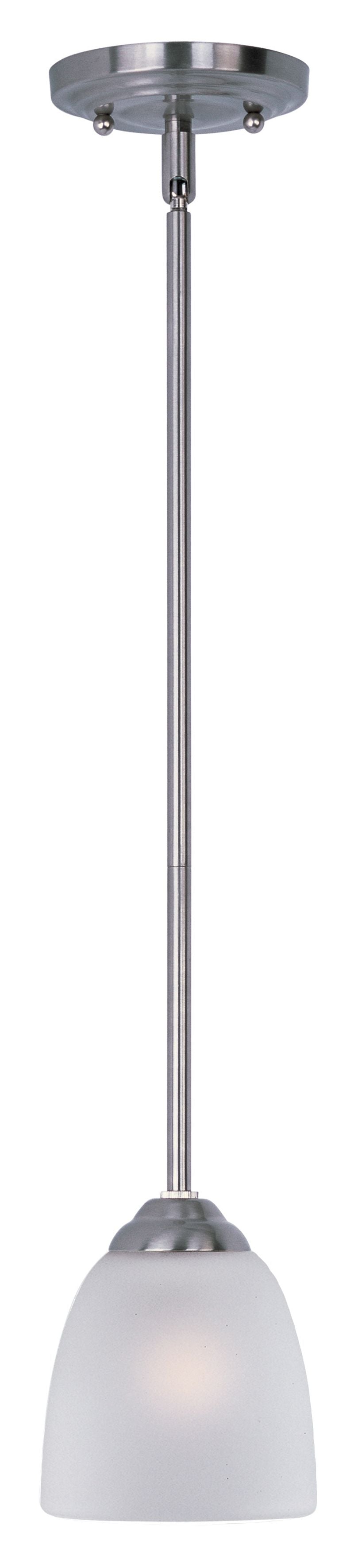 Stefan 5' Single Light Mini-Pendant in Satin Nickel