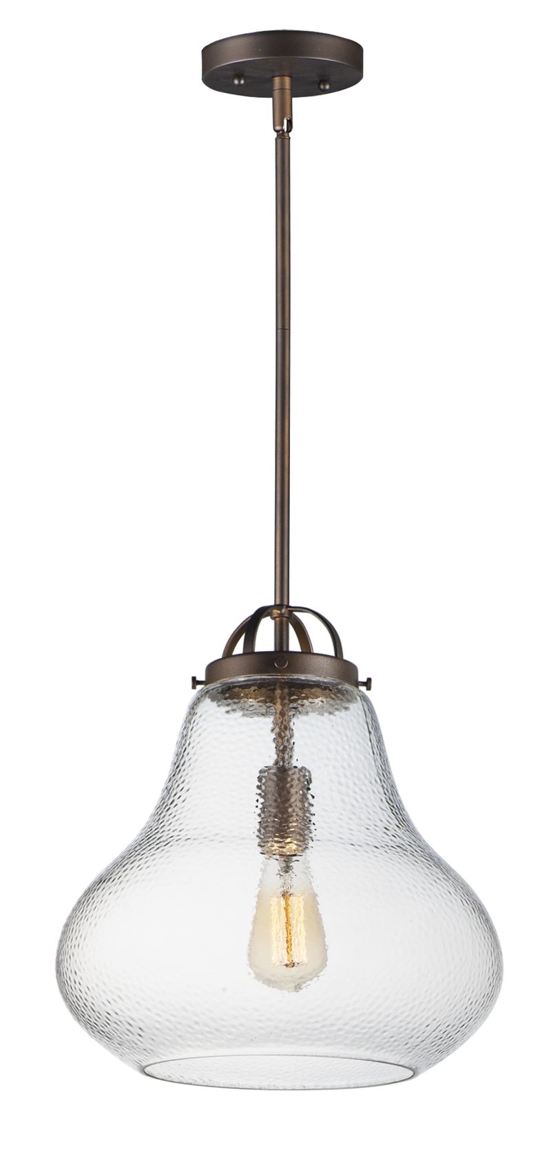 Stella 13.75' Single Light Pendant in Oil Rubbed Bronze