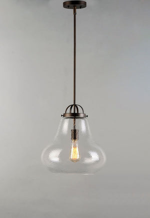 Stella 13.75' Single Light Pendant in Oil Rubbed Bronze