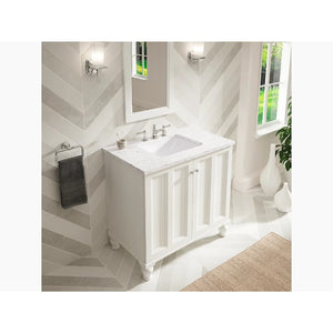 Caxton Rectangle 15.69' x 20.25' x 7.31' Vitreous China Undermount Bathroom Sink in White
