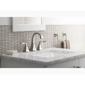 Caxton Rectangle 15.69' x 20.25' x 7.31' Vitreous China Undermount Bathroom Sink in White