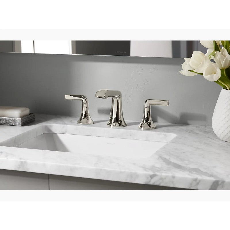 Caxton Rectangle 15.69' x 20.25' x 7.31' Vitreous China Undermount Bathroom Sink in White