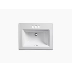 Memoirs Stately 18' x 22.75' x 9.69' Vitreous China Drop-In Bathroom Sink in White - Centerset Faucet Holes