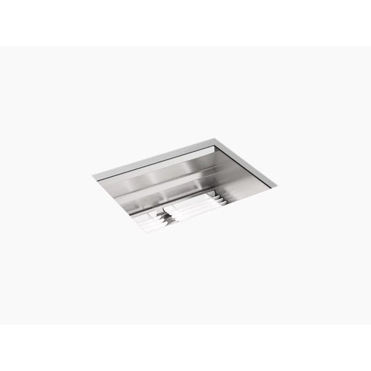Prolific 17.75" x 23" x 10.88" Stainless Steel Single Basin Undermount Kitchen Sink