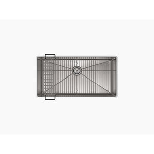Strive 18.31' x 35' x 9.31' Stainless Steel Single Basin Undermount Kitchen Sink