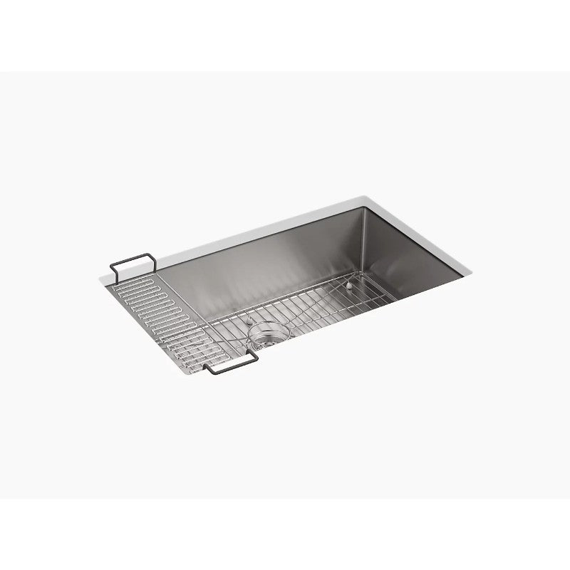 Strive 18.31' x 32' x 9.31' Stainless Steel Single Basin Undermount Kitchen Sink
