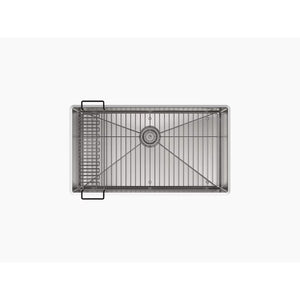 Strive 18.31' x 32' x 9.31' Stainless Steel Single Basin Undermount Kitchen Sink