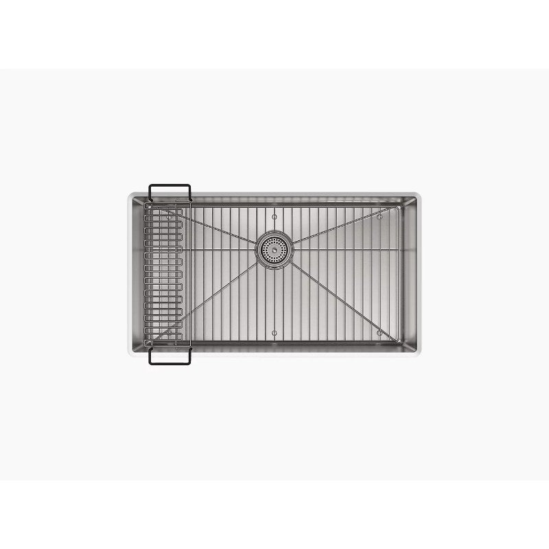 Strive 18.31' x 32' x 9.31' Stainless Steel Single Basin Undermount Kitchen Sink