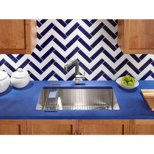 Strive 18.31' x 32' x 9.31' Stainless Steel Single Basin Undermount Kitchen Sink