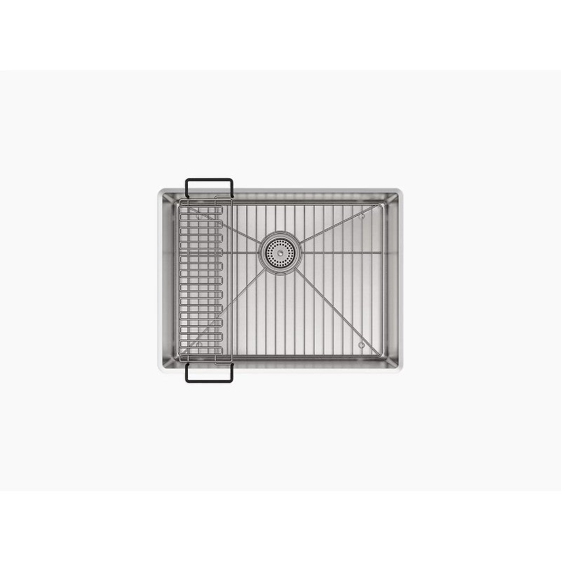 Strive 18.25' x 24' x 9.31' Stainless Steel Single Basin Undermount Kitchen Sink
