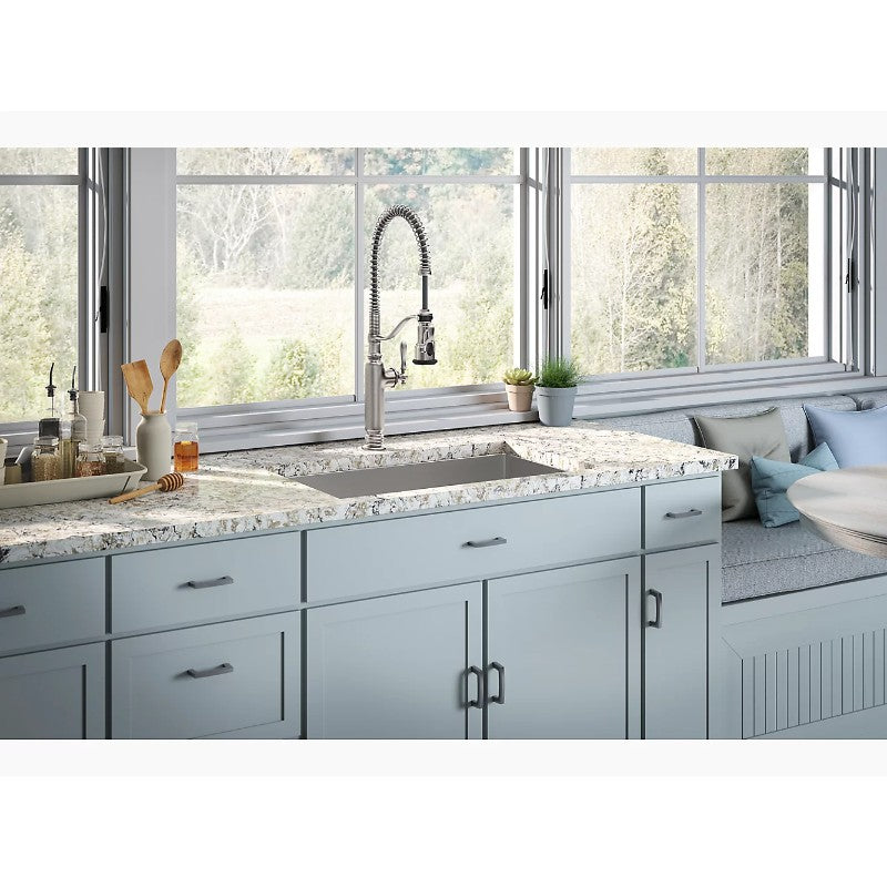 Strive 18.31' x 29' x 9.31' Stainless Steel Single Basin Undermount Kitchen Sink