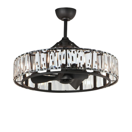 Odeon FandeLight with Blades in Black