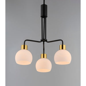 Coraline 21' 3 Light Single-Tier Chandelier in Bronze Rupert