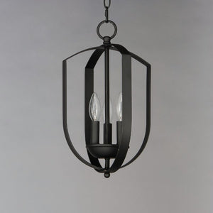 Provident 10' 3 Light Single-Tier Chandelier in Black