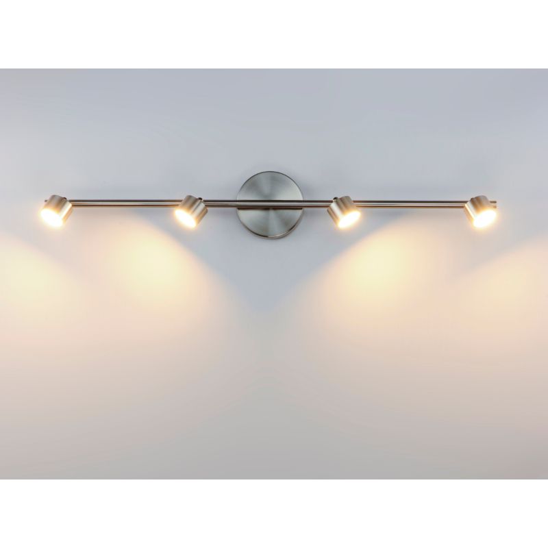 Taylor 5' 4 Light Linear Pendant Multi-Light Pendant in Satin Nickel