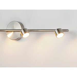 Taylor 5' 4 Light Linear Pendant Multi-Light Pendant in Satin Nickel