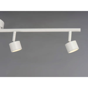 Taylor 5' 4 Light Linear Pendant Multi-Light Pendant in White