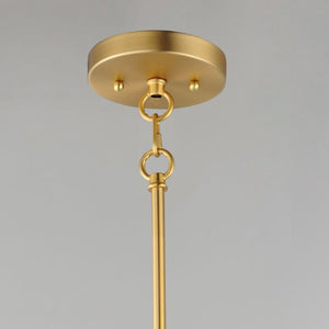 Babylon 7.25' Single Light Suspension Pendant in Satin Brass