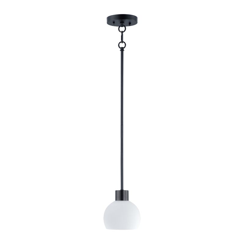 Coraline 6' Single Light Mini Pendant Single Pendant in Black