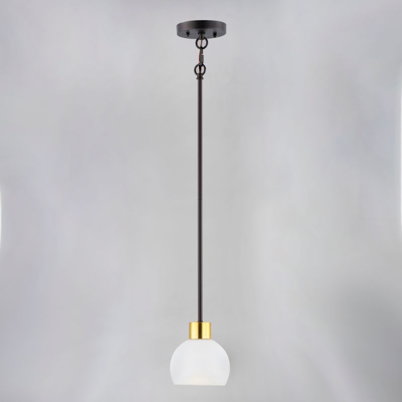 Coraline 6' Single Light Mini Pendant Single Pendant in Bronze Rupert