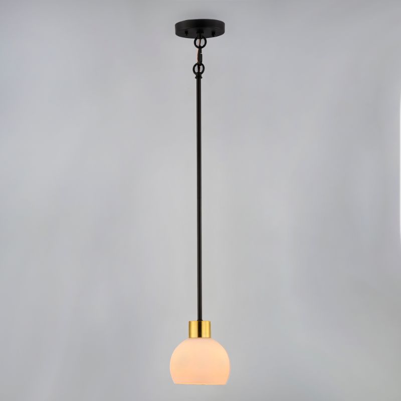 Coraline 6' Single Light Mini Pendant Single Pendant in Bronze Rupert