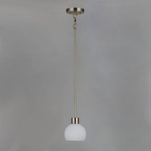 Coraline 6' Single Light Mini Pendant Single Pendant in Satin Nickel