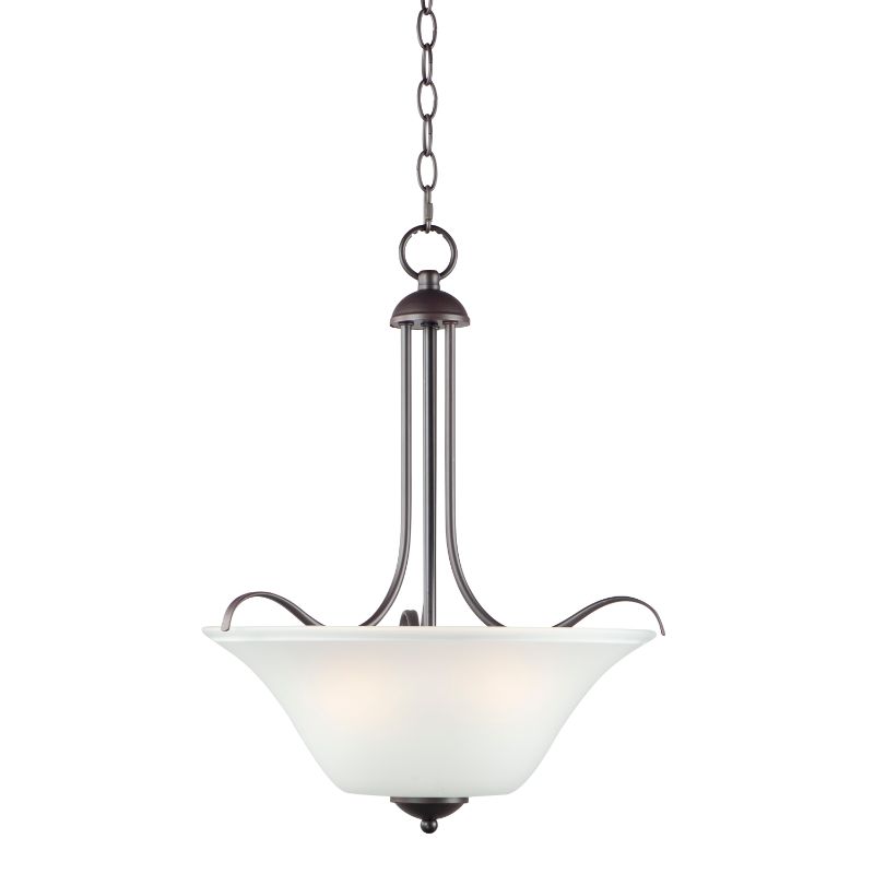 Vital 16.5' 3 Light Multi-Light Pendant in Oil Rubbed Bronze