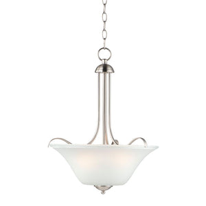 Vital 16.5' 3 Light Multi-Light Pendant in Satin Nickel