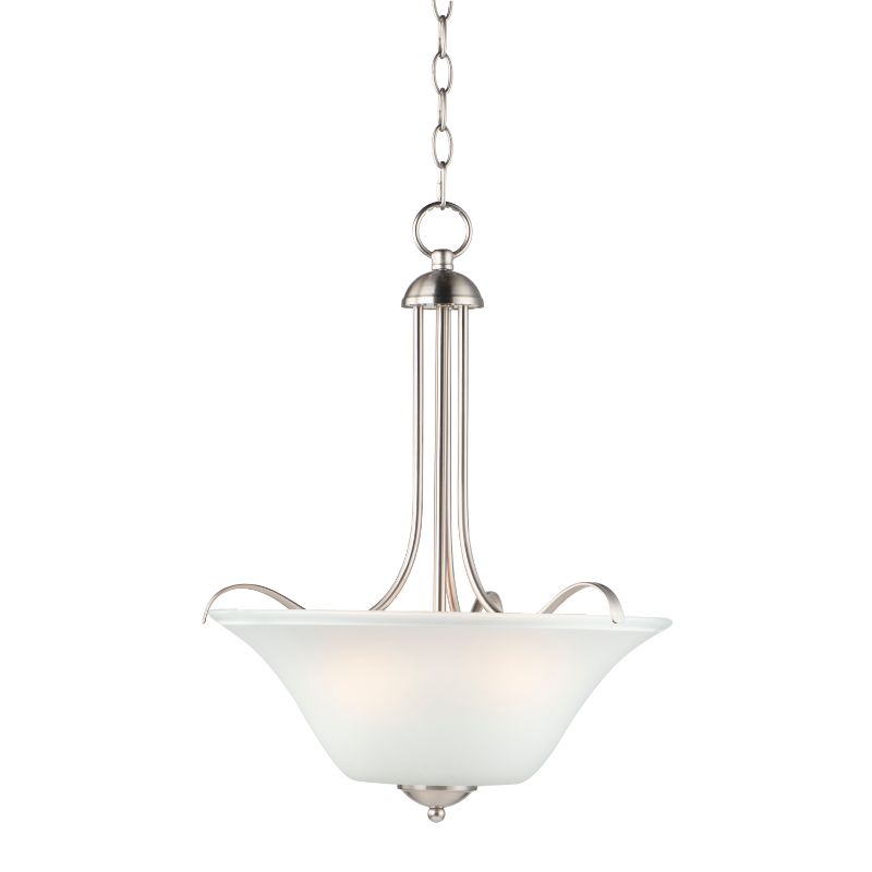 Vital 16.5' 3 Light Multi-Light Pendant in Satin Nickel