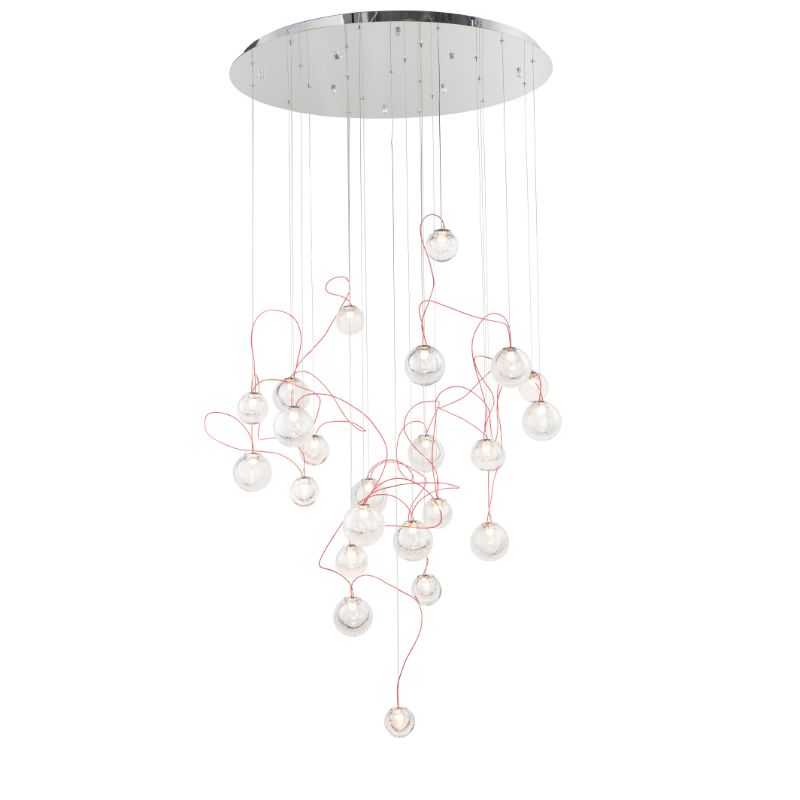 Bobble 31.5' 24 Light Multi-Light Pendant in Polished Chrome