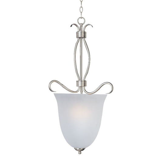 Basix 14" 4 Light Entry Foyer Pendant in Satin Nickel