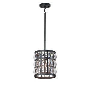 Madeline 10' Single Light Mini Pendant in Black