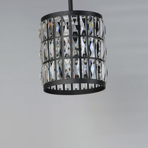Madeline 10' Single Light Mini Pendant Suspension Pendant in Black