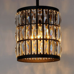 Madeline 10' Single Light Mini Pendant Suspension Pendant in Black