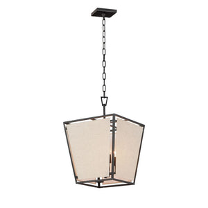 Montauk 14' 4 Light Multi-Light Pendant in Black