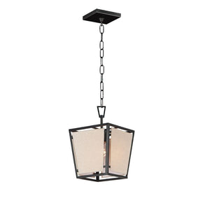 Montauk 9' Single Light Suspension Pendant in Black