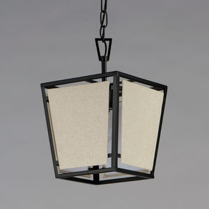 Montauk 9' Single Light Suspension Pendant in Black