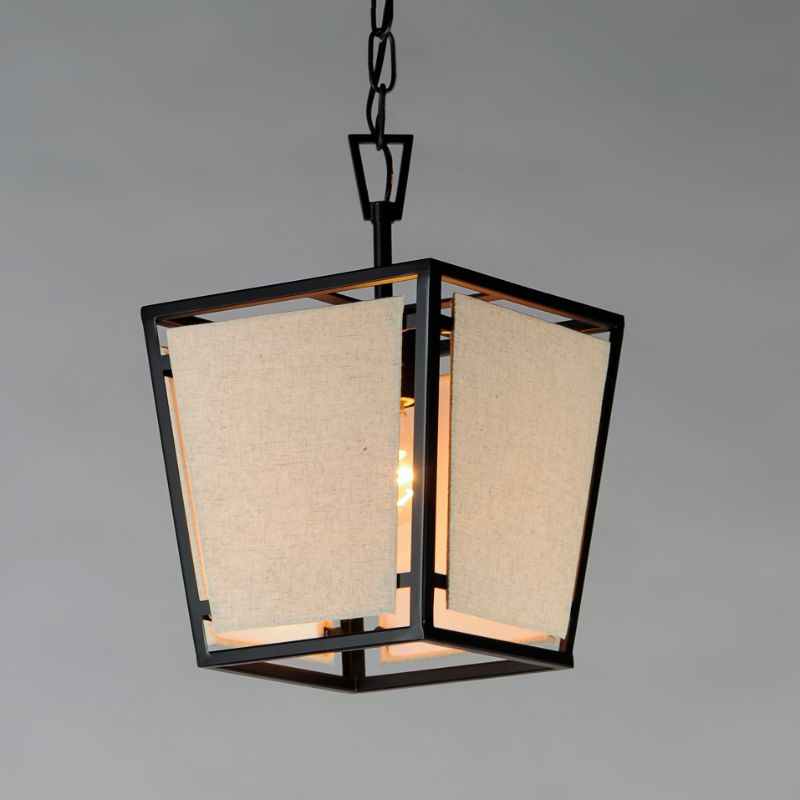 Montauk 9' Single Light Suspension Pendant in Black