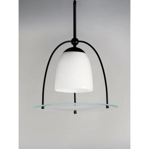 Focal Point 15' Single Light Suspension Pendant in Black