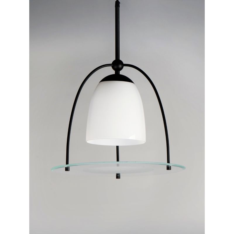 Focal Point 15' Single Light Suspension Pendant in Black