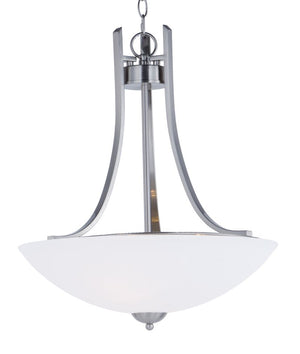 Taylor 19.5' 3 Light Bowl Pendant in Satin Nickel