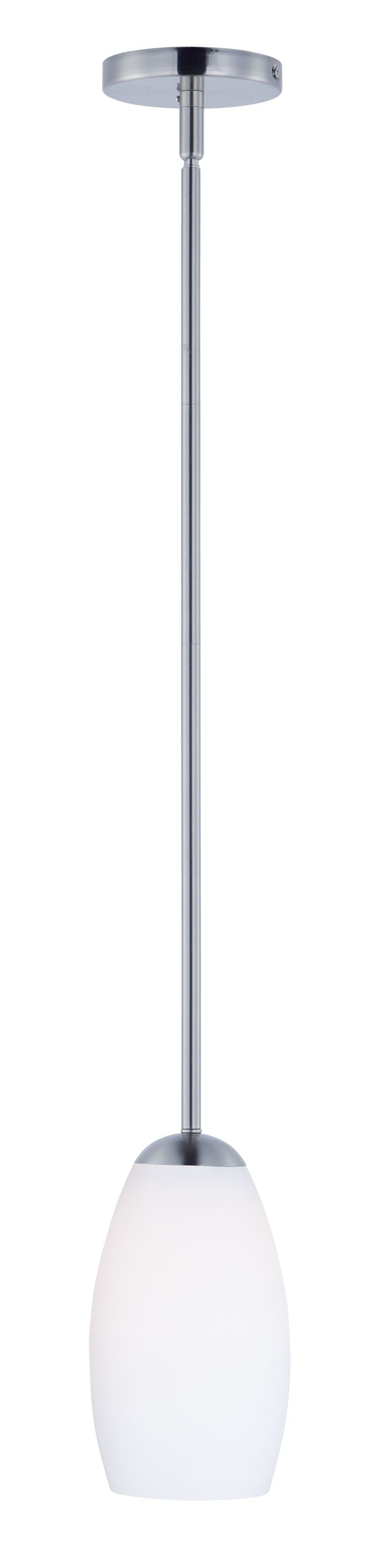 Taylor 5' Single Light Pendant in Satin Nickel