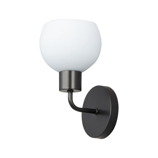 Coraline 10.5" Single Light Bath Vanity Wall Sconce in Black
