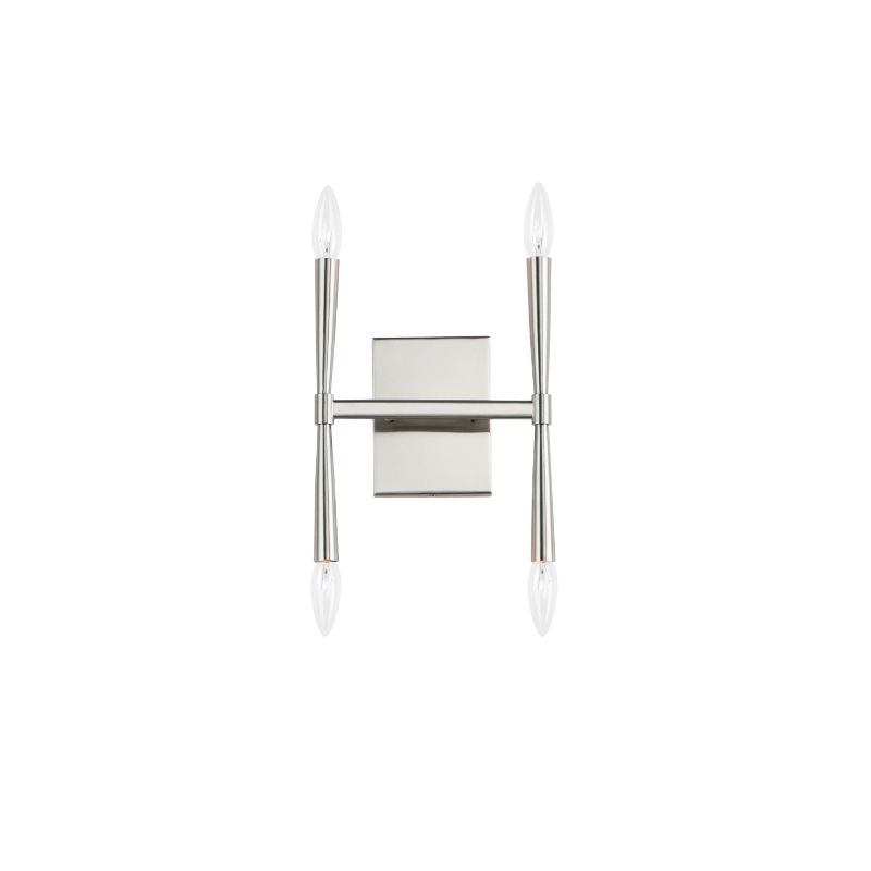 Rome 11.75' 4 Light Wall Sconce in Satin Nickel