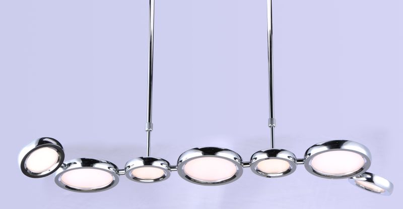 Timbale 15.5' 7 Light Multi-Light Pendant in Polished Chrome