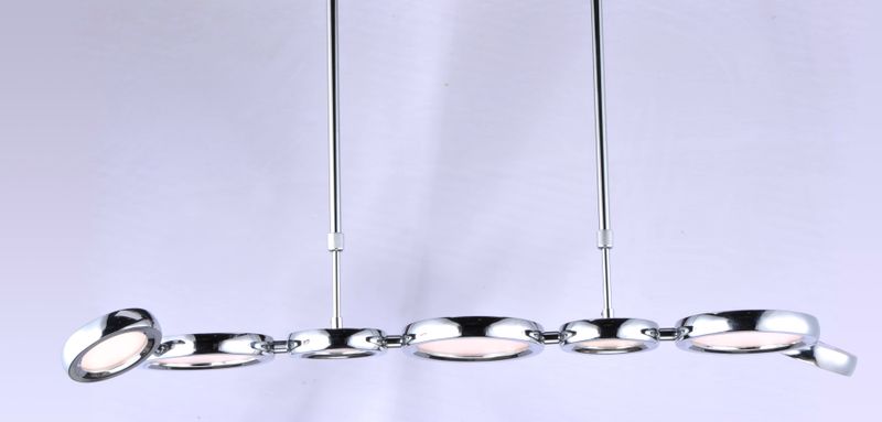 Timbale 15.5' 7 Light Multi-Light Pendant in Polished Chrome