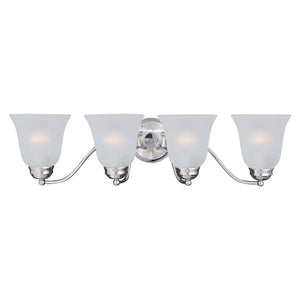 Basix 27.5' 4 Light Bath Vanity Light in Polished Chrome