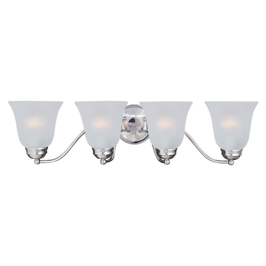 Basix 27.5" 4 Light Bath Vanity Light in Polished Chrome